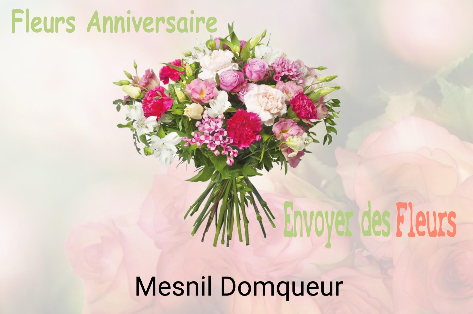 Bouquet de fleurs d’anniversaire livré à Mesnil-Domqueur