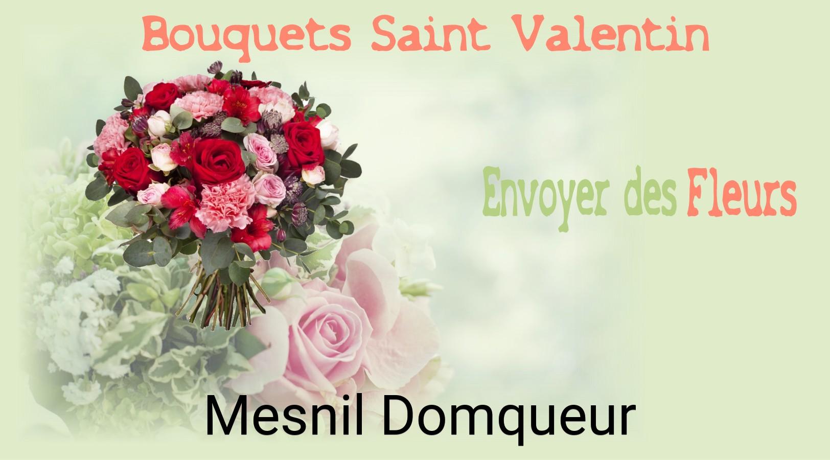 Roses de Saint-Valentin livrées à Mesnil-Domqueur