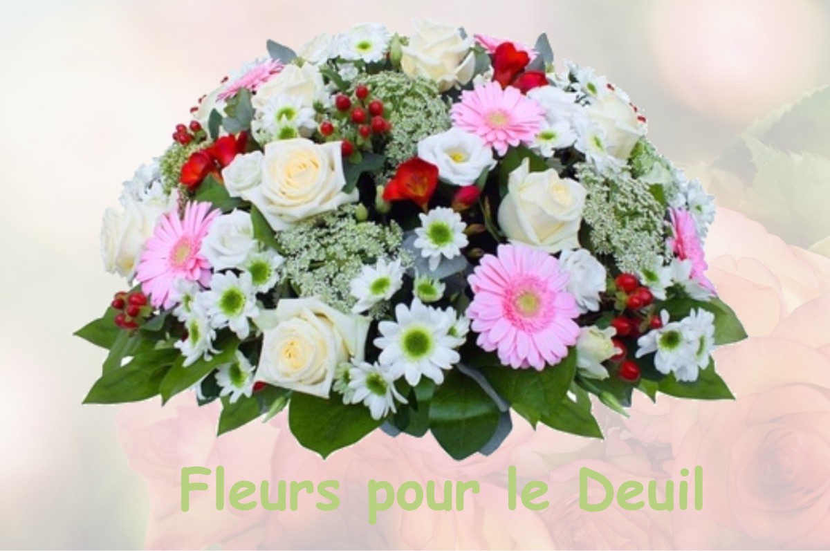 fleurs deuil MESNIL-DOMQUEUR